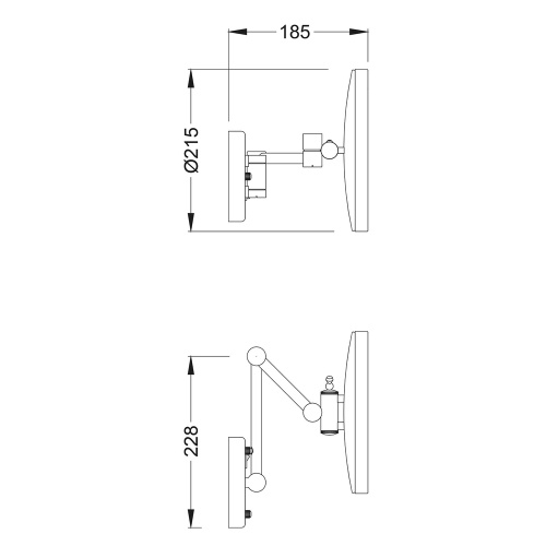 Зеркало с подсветкой Timo Saona 13074/00 - фото 2