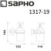 Диспенсер для мыла Sapho DIAMOND 1317-19
