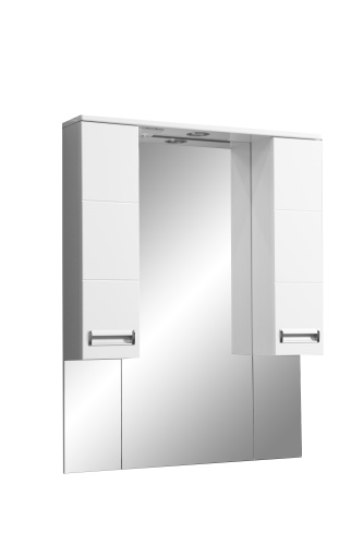 Зеркало-шкаф Stella Polar Фиора SP-00000210 80х15х100 подвесной цвет белый - фото 5