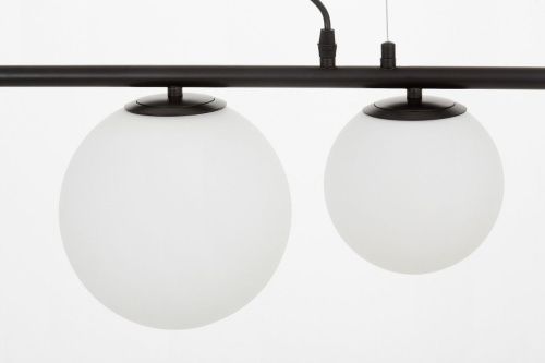 Светильник подвесной Lumina Deco Baristica (Баристица) LDP 6012-5 BK+WT - фото 2