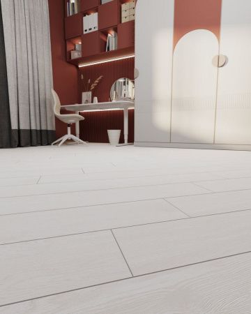 SPC ламинат CronaFloor Wood Дуб Беленый Т064524 толщина 0,4 см 43 класс 1200х180