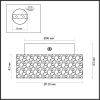 Светильник потолочный Odeon Light Hightech (Хигхтецх) 6625/1C