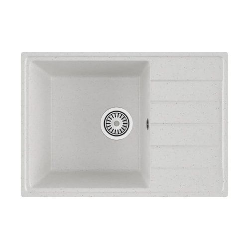 Кухонная мойка Maretti Kitchen 600 KT600-WH 60х42 цвет белый поверхность матовая - фото 2