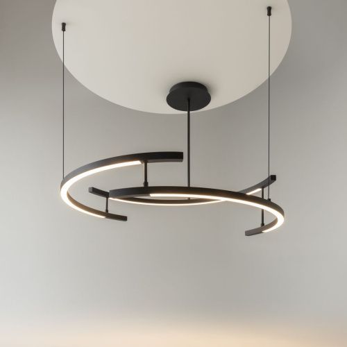 Светильник подвесной Maytoni Line Modern MOD016PL-L52BK - фото 5