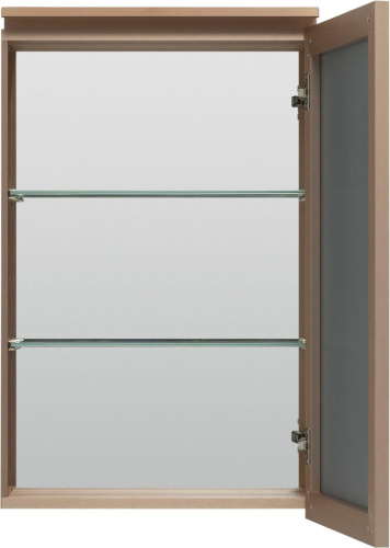 Зеркало-шкаф De Aqua Алюминиум 00261763 50х14х77 подвесной - фото 3 Зеркало-шкаф De Aqua Алюминиум 00261763 50х14х77 подвесной - фото 3