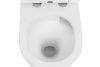 Унитаз подвесной Abber Bequem AC1102TMW белый с сиденьем микролифт безободковый смыв торнадо
