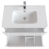 Тумба с раковиной Iddis Edifice EDI80WFi95K 80х50 напольная цвет белый