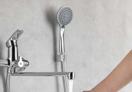 Душевой гарнитур Aquatek ВЕГА AQ2010CR настенный хром