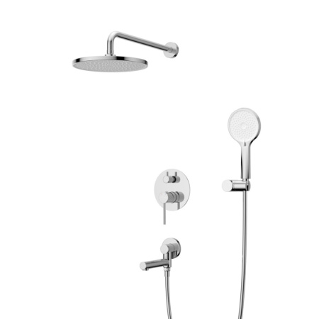 Душевая система Cezares RELAX RELAX-VDSET-01 встраиваемая цвет хром