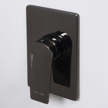 Смеситель для душа Wasserkraft Glan 6600 6651 встраиваемый в стену черный