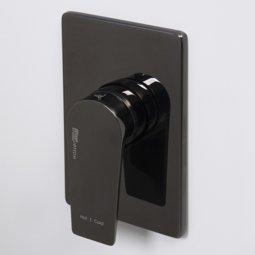 Смеситель для душа WasserKRAFT Glan 6600 6651 встраиваемый черный - фото 4