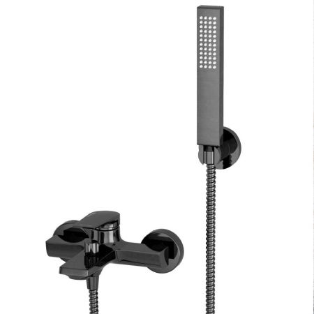 Смеситель для ванны Wasserkraft Wiese 8400 8401 настенный серый