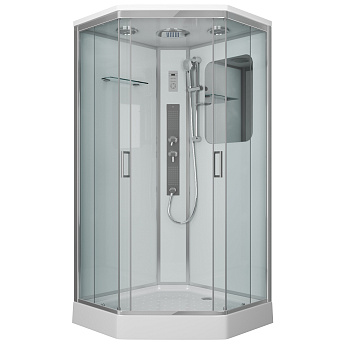 Душевая кабина Niagara Premium 60010114GD 90х90 трапеция с крышей ориентация универсальная Душевая кабина Niagara Premium 60010114GD 90х90 трапеция с крышей ориентация универсальная