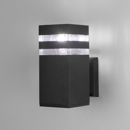 Уличный настенный светильник Arte Lamp Heather (Хеатхер) A4413AL-1BK - фото 2