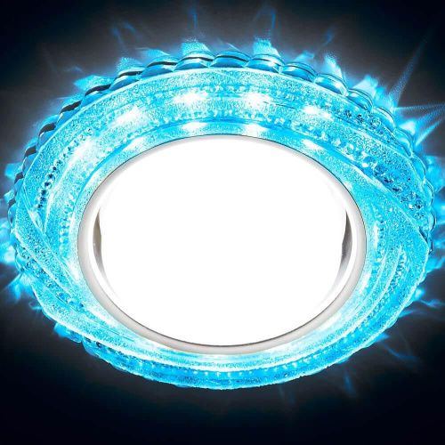 Светильник встраиваемый Ambrella Light GX53 LED G298 CL/WW - фото 2