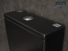 Унитаз напольный с бачком Gid Cuadrado Tn2184Bm (62252Y) черный матовый с сиденьем микролифт безободковый