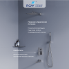 Душевая система RGW Shower Panels (Шоувер панелс) 51140856-01 встраиваемая в стену цвет хром