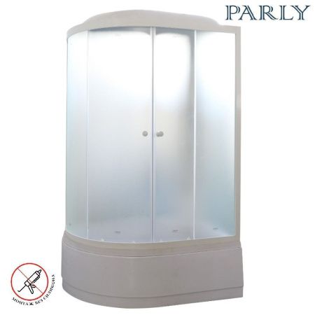 Душевая кабина Parly Effect EF1221R 120х80 асимметричная с крышей ориентация левая