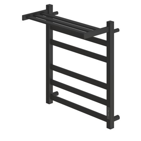 Полотенцесушитель электрический Point Меркурий PN83856PB 55х60 черный