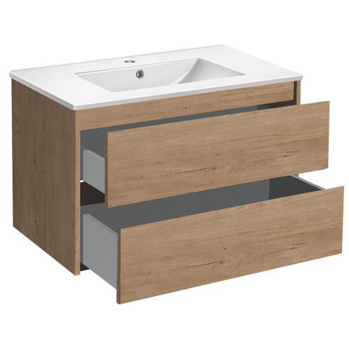 Тумба под раковину Vincea Gio VMC-2G800NO 80х46х50 - фото 3