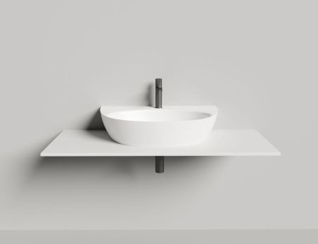 Раковина из искусственного камня S-Sense Salini ALDA 140313GF 70х50 накладная цвет мультиколор