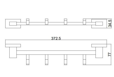 Крючок BELZ B90215-4