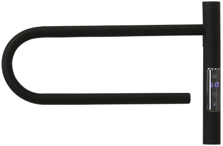 Полотенцесушитель электрический Vincea VTD-1P1BE 40х25 черный