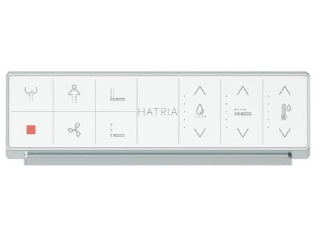 Унитаз подвесной Hatria H-SMART Y9D301 белый с сиденьем микролифт безободковый душевой смыв