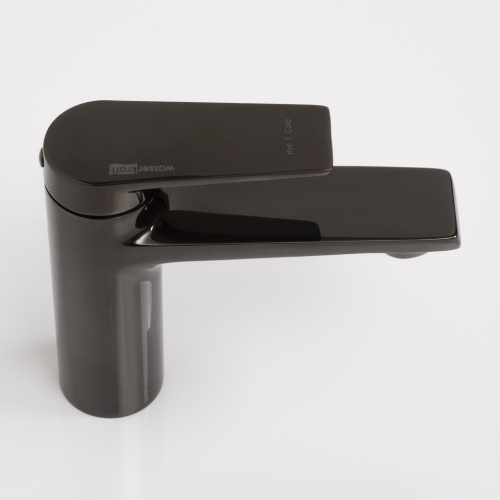 Смеситель WasserKRAFT Glan 6600 6603 на раковину черный - фото 5