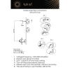 Бра Aployt Tereze (Терезе) APL.074.11.02