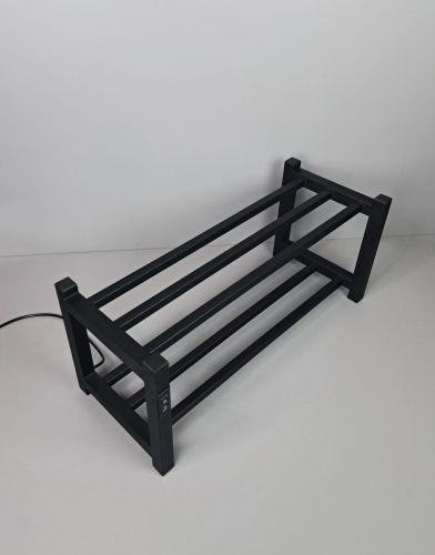 Полотенцесушитель Indigo Bench PRO SIBEP70-30BRRt 70х30 электрический черный муар - фото 5