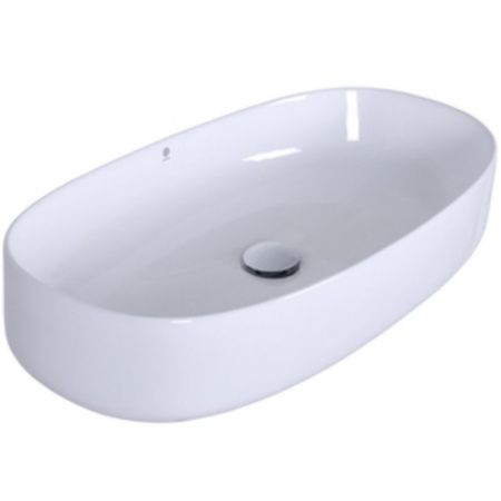 Тумба с раковиной Orange Line Li-100TugMDF+B07-675W 100х50 цвет серый