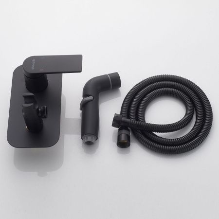 Гигиенический душ со смесителем Shevanik S4105H черный