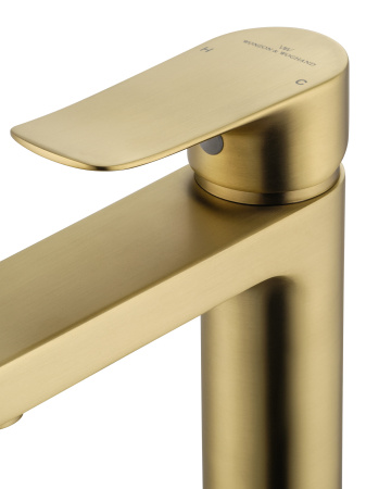 Смеситель Wonzon & Woghand WW-A40222-BG на раковину/столешницу золото