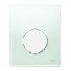 Клавиша смыва механическая Tece TECEloop 9242651 цвет белый/зеленый