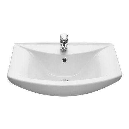 Раковина из сантехнического фарфора Santeri Грация 1.3120.3.S00.11B.0 60х40 встраиваемая цвет белый