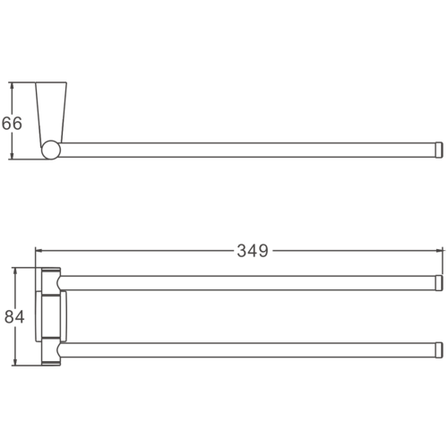 Полотенцедержатель BELZ B91112 - фото 2