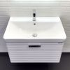 Тумба с раковиной Comforty Танжер 00-00019565CF 70х50 подвесная цвет белый