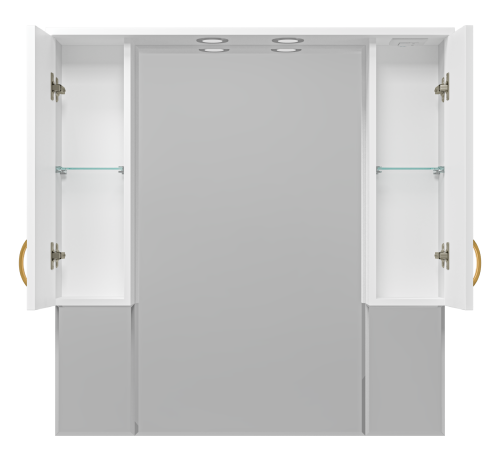 Зеркало-шкаф Misty Амбра П-Амб02100-0122Я 98х18х100 подвесной - фото 3