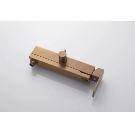 Душевая стойка Knotlor KN-23/RB настенная цвет бронза