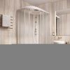 Душевая кабина Parly Effect EF1231R 120х80 асимметричная с крышей ориентация левая