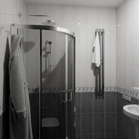 Полотенцесушитель электрический Маргроид Inaro3v профильный Inaro3v-12012-1081-7024 15х120 серый