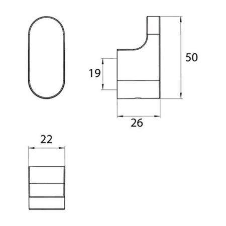 Крючок Emco Flow 2775 133 00