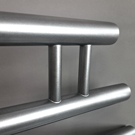 Полотенцесушитель Indigo Фокстрот Zip FZW50-50GFM 61х53 водяной графит