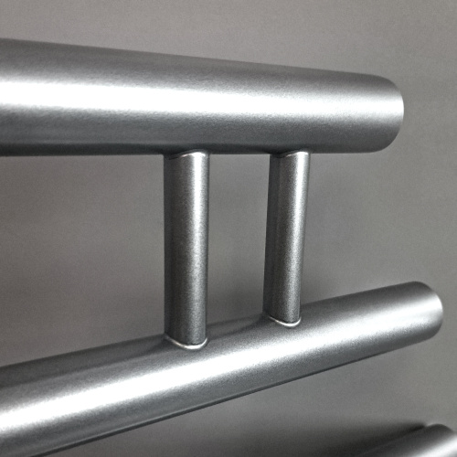 Полотенцесушитель Indigo Фокстрот Zip FZW50-50GFM 61х53 водяной графит - фото 5