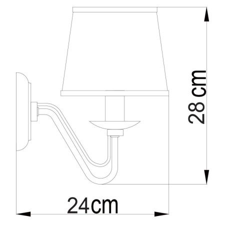 Бра Arte Lamp Furore (Фуроре) A1150AP-1CC