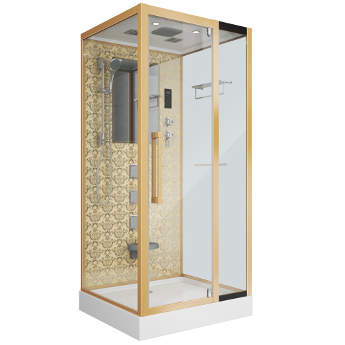 Душевая кабина Niagara Luxe 7714G 100х90 прямоугольная с крышей