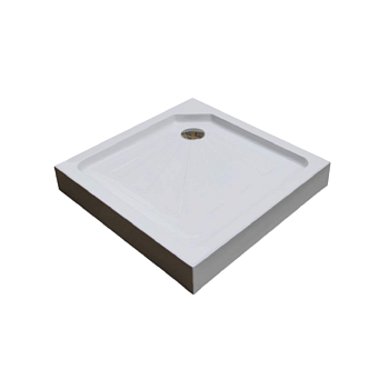 Душевой поддон из ABS-пластика Cerutti SPA Q91 90х90 белый с ножками