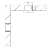 Профиль алюминиевый SWG Standard RC 00-00002452