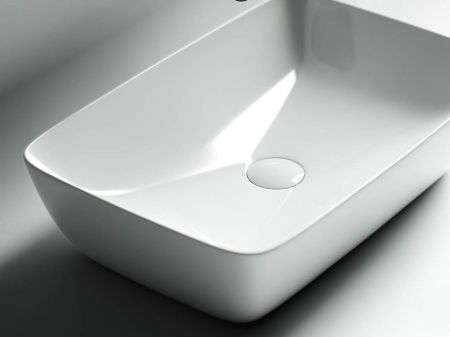 Раковина из сантехнического фарфора Ceramica Nova FORM CN2003 60х40 накладная цвет белый